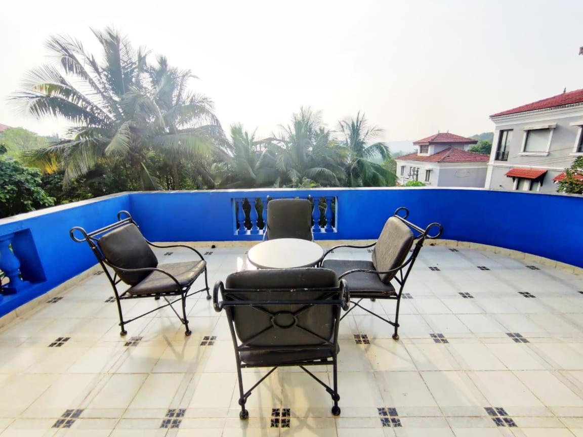 Amazing Hilltop 4 Bhk Villa With Private Pool Near Candolim Exterior photo
